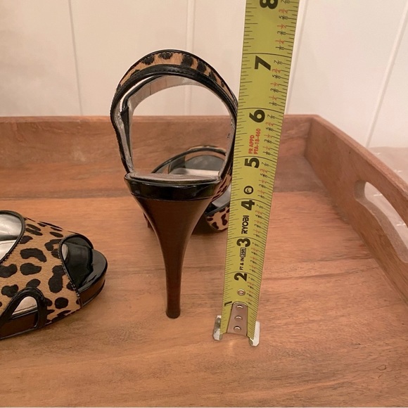 Calvin Klein Prive Pony Hair Heels - Picture 7 of 11